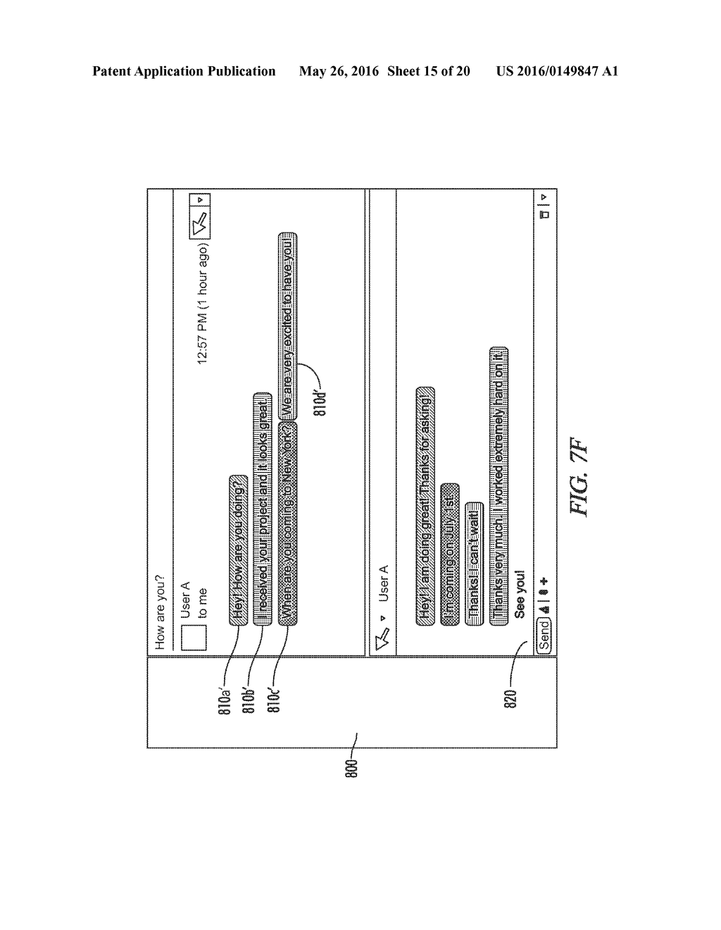 METHOD AND SYSTEM FOR CORRELATING CONVERSATIONS IN MESSAGING ENVIRONMENT - diagram, schematic, and image 16