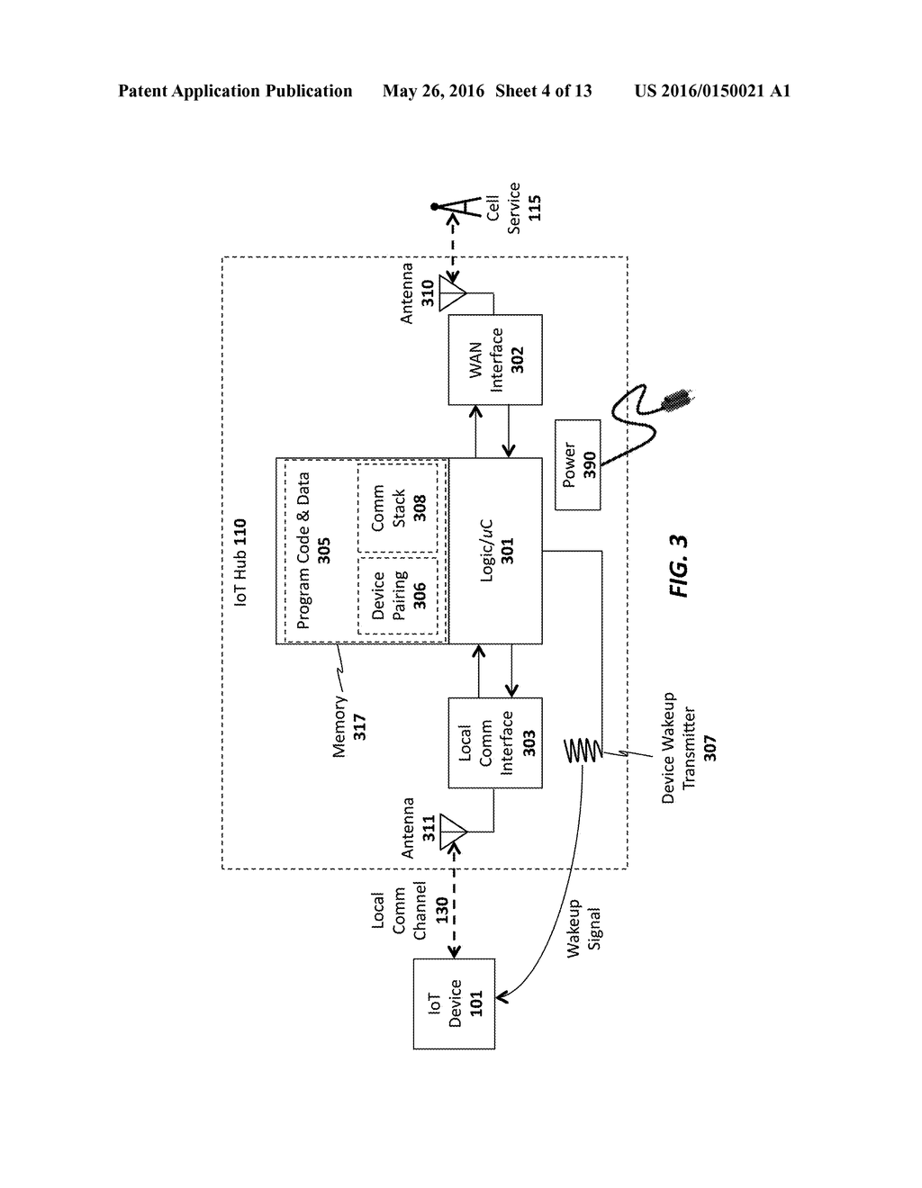 INTERNET OF THINGS CLOCK HUB DEVICE AND METHOD - diagram, schematic, and image 05