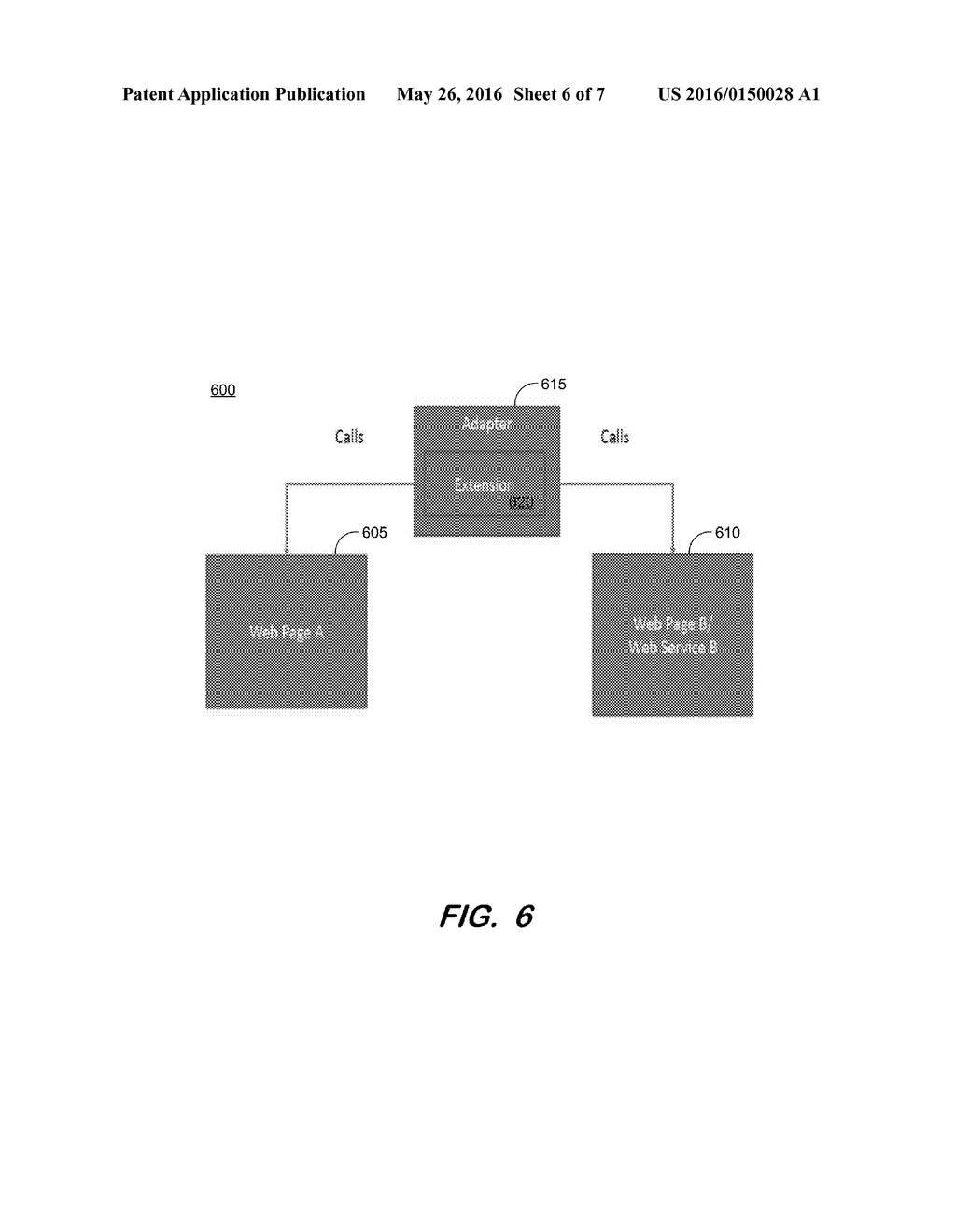 ADAPTER FOR COMMUNICATION BETWEEN WEB APPLICATIONS WITHIN A BROWSER - diagram, schematic, and image 07