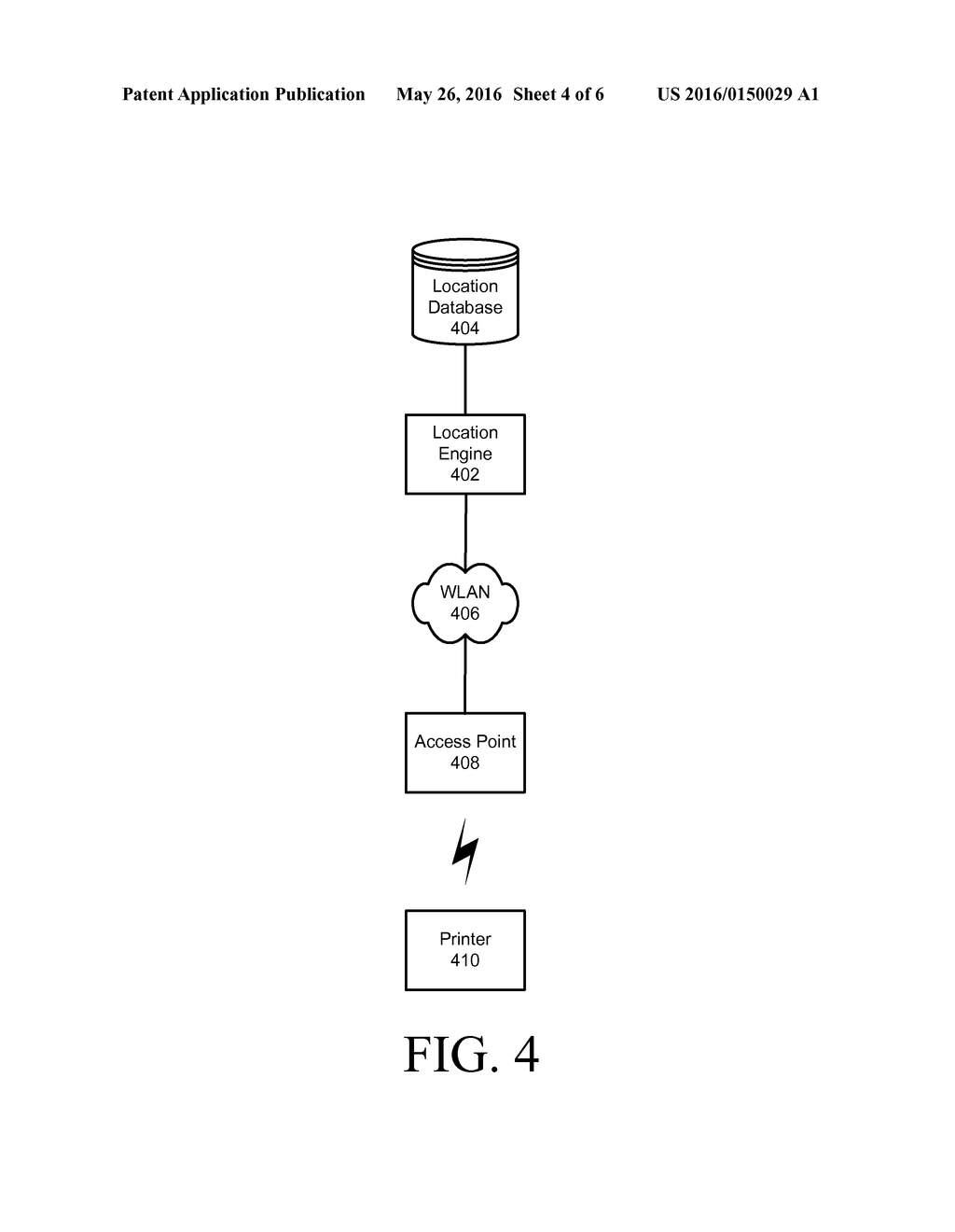 SERVICE DISCOVERY USING A LOCATION DATABASE - diagram, schematic, and image 05