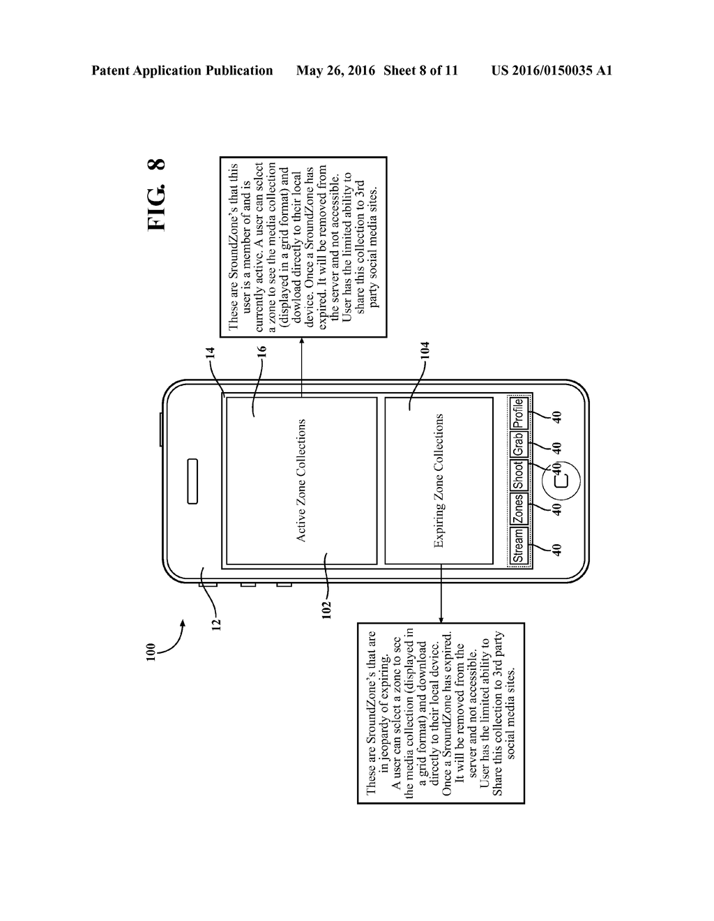 SHARING APPLICATION FOR A MOBILE DEVICE - diagram, schematic, and image 09