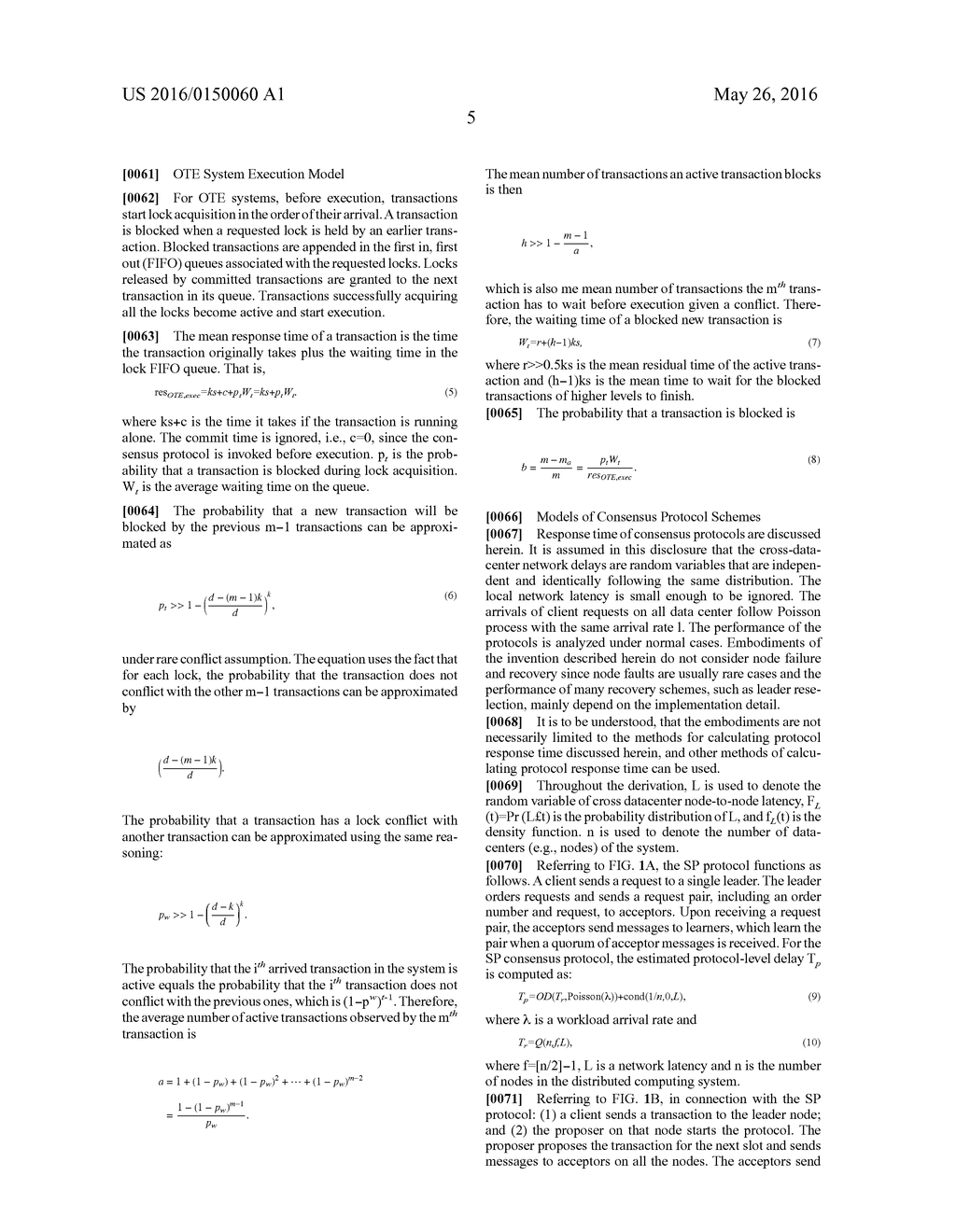 SYSTEMS AND METHODS FOR CONSENSUS PROTOCOL SELECTION BASED ON DELAY     ANALYSIS - diagram, schematic, and image 19