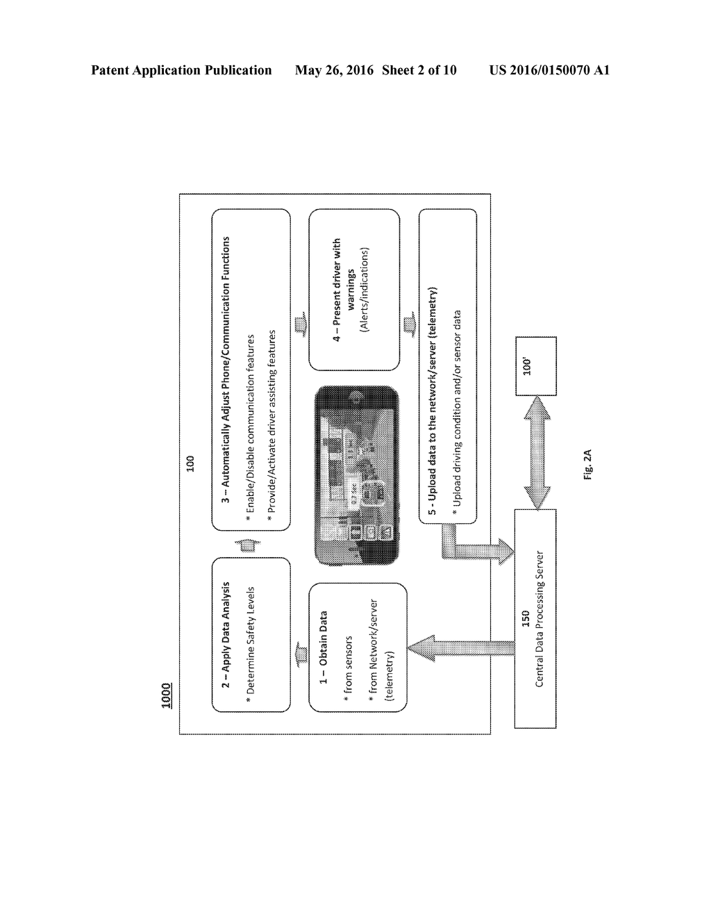 METHOD AND DEVICE FOR ASSISTING IN SAFE DRIVING OF A VEHICLE - diagram, schematic, and image 03