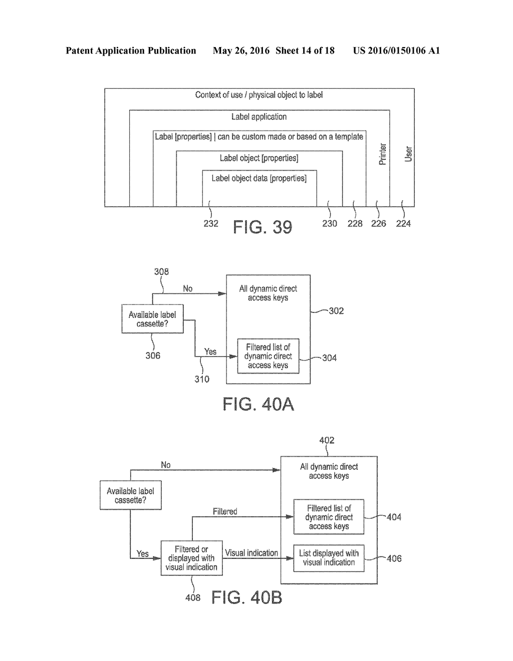 METHOD OF CREATING A LABEL, A PRINTING APPARATUS, AND A COMPUTER-READABLE     MEDIUM - diagram, schematic, and image 15