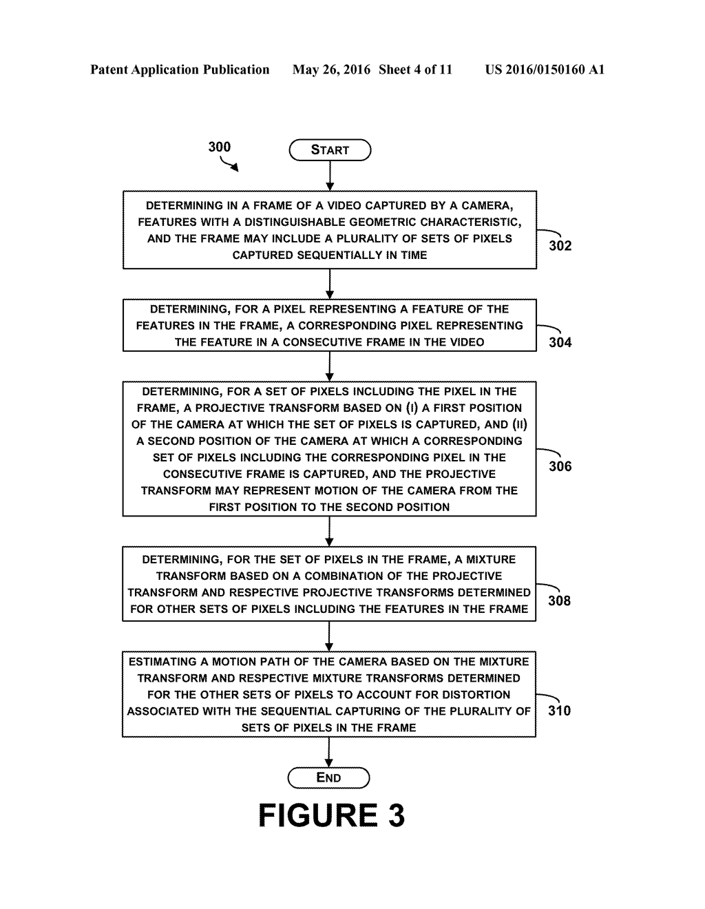 METHODS AND SYSTEMS FOR REMOVAL OF ROLLING SHUTTER EFFECTS - diagram, schematic, and image 05