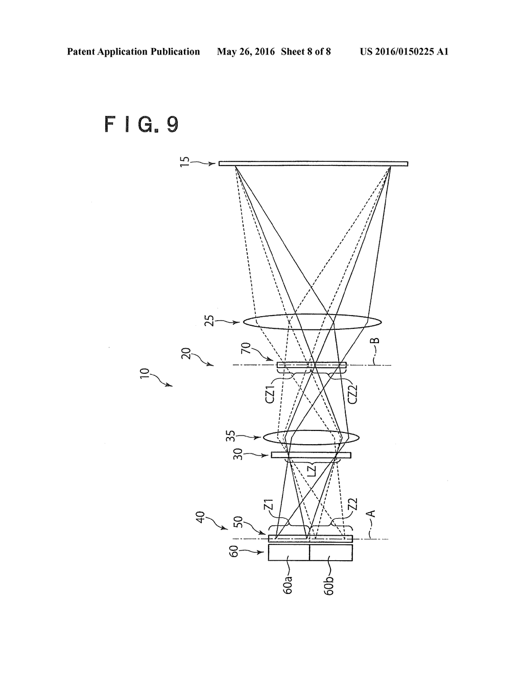 PROJECTOR AND PROJECTION DISPLAY DEVICE - diagram, schematic, and image 09