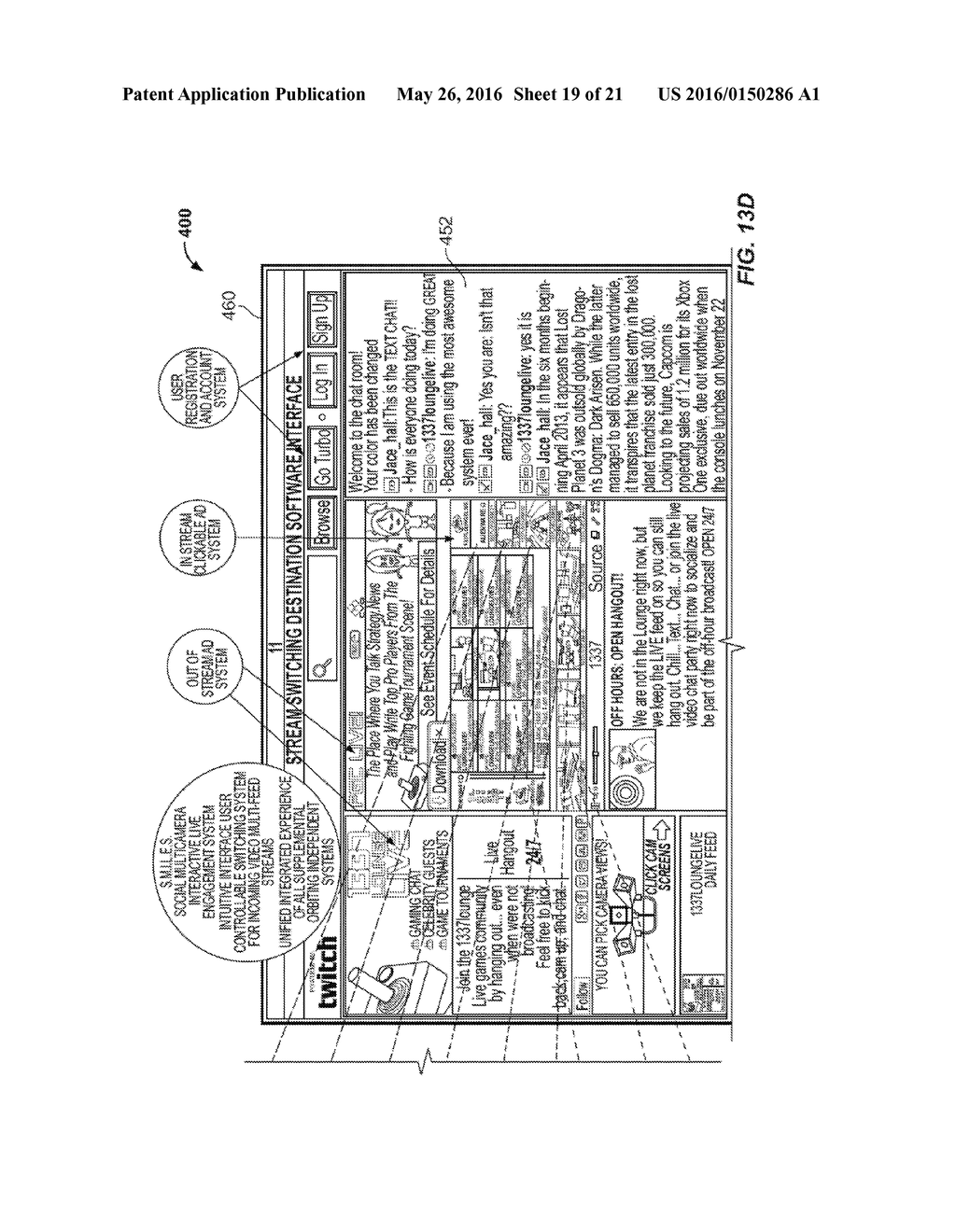 SOCIAL MULTI-CAMERA INTERACTIVE LIVE ENGAGEMENT SYSTEM - diagram, schematic, and image 20