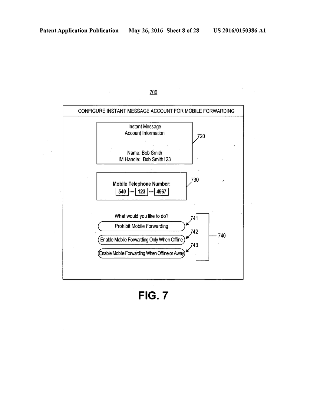 Prohibiting Mobile Forwarding - diagram, schematic, and image 09