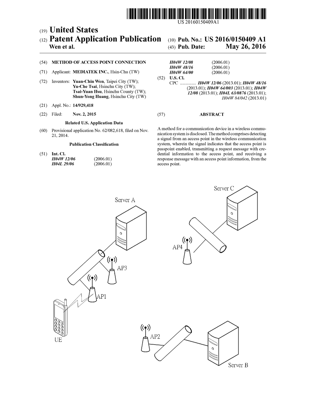 Method of Access Point Connection - diagram, schematic, and image 01