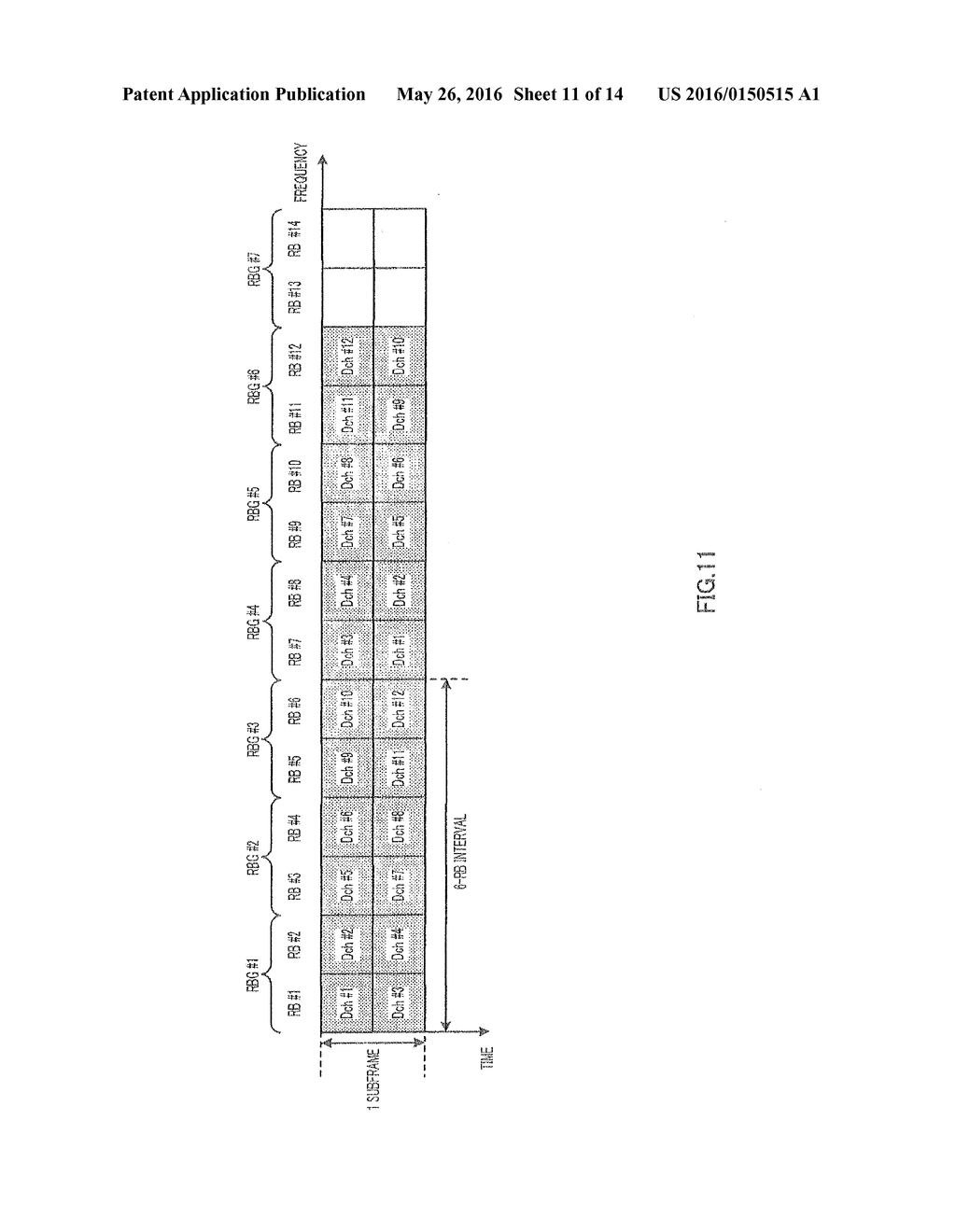 TERMINAL RECEIVING RESOURCE BLOCK ALLOCATION AND METHOD THEREFOR - diagram, schematic, and image 12