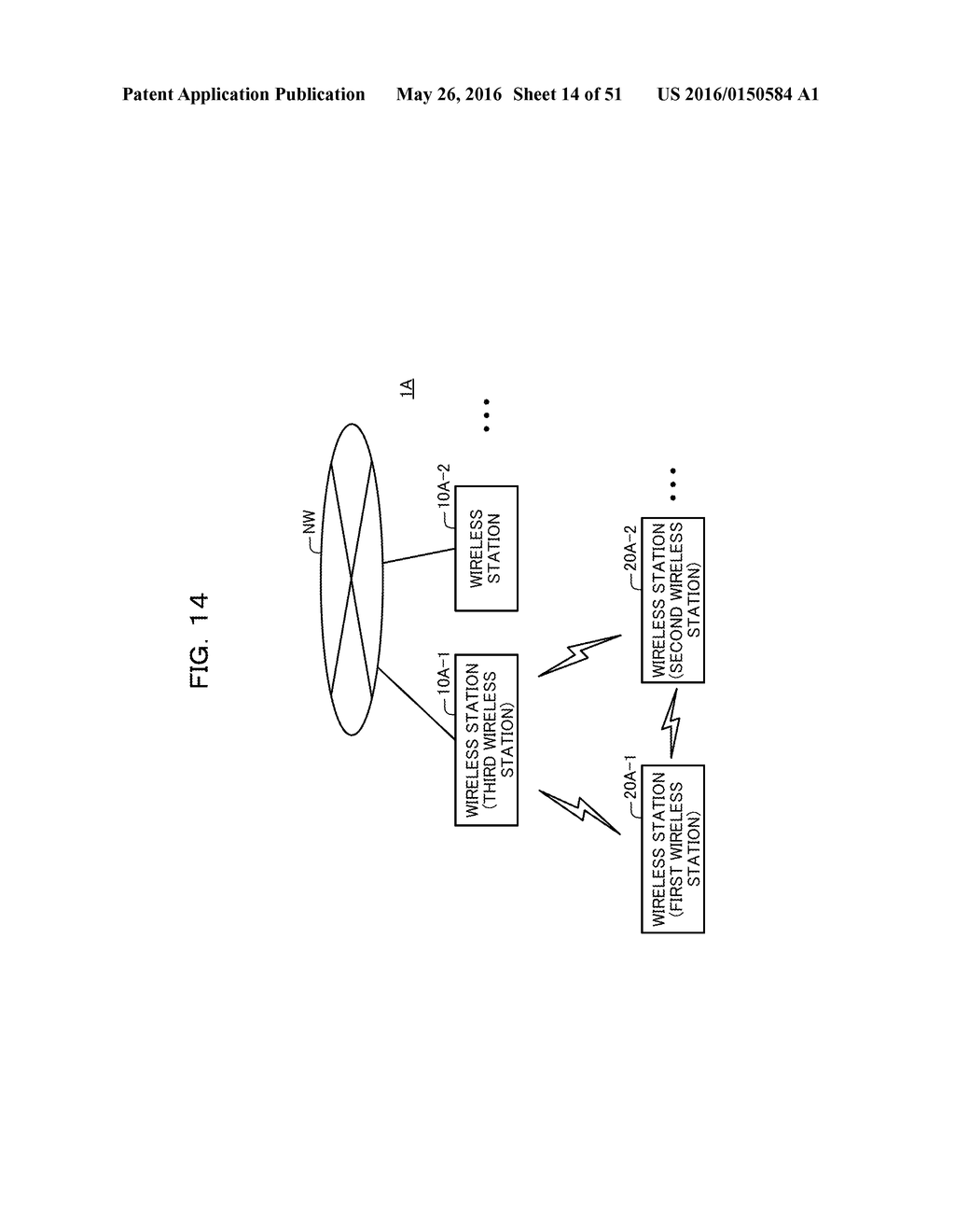 WIRELESS COMMUNICATION SYSTEM, METHOD FOR WIRELESS COMMUNICATION, AND     WIRELESS STATION - diagram, schematic, and image 15