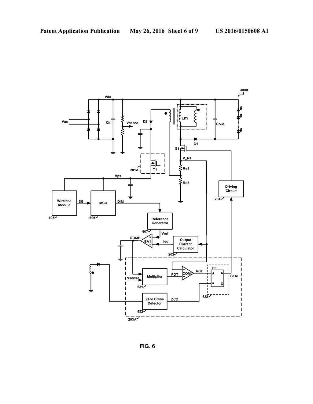 PRIMARY CONTROL LED DRIVER WITH ADDITIONAL POWER OUTPUT AND CONTROL METHOD     THEREOF - diagram, schematic, and image 07