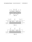 PACKAGED ELECTRONIC DEVICES WITH TOP TERMINATIONS, AND METHODS OF     MANUFACTURE THEREOF diagram and image