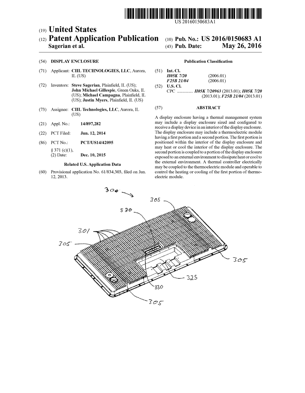 DISPLAY ENCLOSURE - diagram, schematic, and image 01