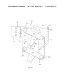 FLOATING DEBRIS CLEARING APPARATUS HAVING PARALLEL SUPPORT LINKAGE diagram and image