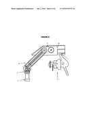 Self-Pivoting Fishing Rod Holder diagram and image