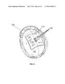 HELMET WITH VENT OPENING CONTROL diagram and image