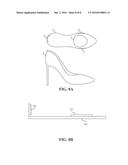 HIGH HEEL SHOES WITH INTEGRATED CUSHIONING diagram and image