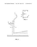 ELLIPTICAL EXERCISE DEVICE WITH CAM DRIVE diagram and image