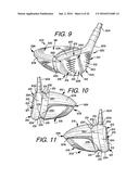 Golf Club Heads or Other Ball Striking Devices Having Distributed Impact     Response diagram and image