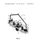 INSTALLATION AND PROCESS FOR THE TREATMENT OF METALLIC PIECES BY A PLASMA     REACTOR diagram and image