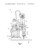 Positioning Aid For A Core Drilling Machine diagram and image