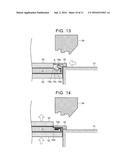 WORKING METHOD FOR END PORTION OF PLATE MEMBER, MANUFACTURING METHOD FOR     PLATE MEMBER, WORKING APPARATUS FOR END PORTION OF PLATE MEMBER, AND     PLATE MEMBER diagram and image