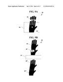 SANITARY AUTOMATIC GLOVE DISPENSING APPARATUS AND METHOD OF USE diagram and image