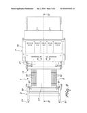 STRIP SUPPORT AND ALIGNMENT DEVICE, PARTICULARLY FOR STRIPS TO BE CUT IN A     CUTTING MACHINE diagram and image