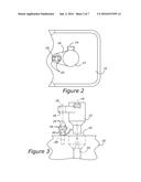 ENGINE COVER HAVING A RETAINER TO SECURE AN ENGINE ACCESSORY diagram and image