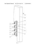 BEDSTEAD FASTENING DEVICE diagram and image