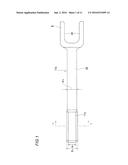 TORQUE TRANSMISSION SHAFT HAVING UNIVERSAL JOINT YOKE AND METHOD OF     MANUFACTURING THE SAME diagram and image