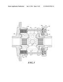 ELECTRONIC LIMITED SLIP DIFFERENTIAL WITH SEPARATION OF CLUTCH AND     ACTUATOR diagram and image