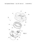 HANDWHEEL FOR HYDRAULIC VALVE PROVIDED WITH OPENING LEVEL INDICATOR diagram and image