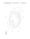 OPTIC FOR A LED CHIP AND RELATED LED LIGHTING DEVICE diagram and image