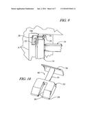 Mounting system and associated kit for installing decorative lights diagram and image