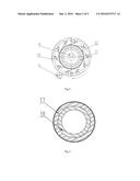 ROTARY KILN FOR REDUCING PHOSPHATE ORE IN KILN PHOSPHORIC ACID PROCESS AND     METHOD FOR SOLVING RING FORMING IN KILN TAIL IN KILN PHOSPHORIC ACID     PROCESS diagram and image