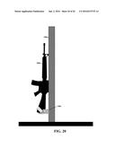 MULTIPURPOSE FIREARM SECURING SYSTEMS, KITS AND METHODOLOGIES diagram and image