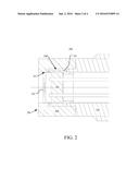 PRESSURE SENSOR HAVING A HELMHOLTZ RESONATOR diagram and image