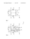 Switching status check with circuit parts of an insulation monitor diagram and image