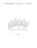 AGGLOMERATED RETROREFLECTIVE BEADS FOR PAVEMENT MARKING AND METHODS FOR     FABRICATION AND USE THEREOF diagram and image