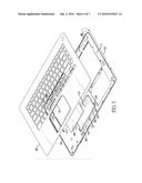 TOUCHPAD SUPPORTING DEVICE diagram and image