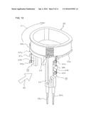 WIRE CONNECTION STRUCTURE OF COIL DEVICE diagram and image