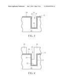 RECESS WITH ASYMMETRIC WALLS AND METHOD OF FABRICATING THE SAME diagram and image