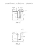 RECESS WITH ASYMMETRIC WALLS AND METHOD OF FABRICATING THE SAME diagram and image