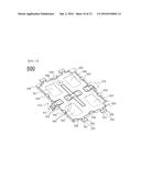 BASE PLATE OF BATTERY MODULE ASSEMBLY WITH NOVEL STRUCTURE diagram and image