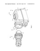 ELECTRICAL PLUG AND RECEPTACLE ASSEMBLY WITH INTERLOCK MECHANISM diagram and image