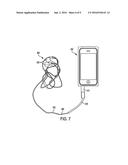 INTEGRATED CORD TIE AND SIGNAL CONDUCTING DEVICE diagram and image