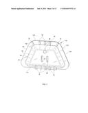 HORSESHOE WITH CLIPS, BLISTER MEMBER FOR A CLIP, AND METHOD OF APPLYING     SHOE TO A HORSE S HOOF diagram and image