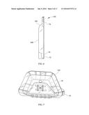 HORSESHOE WITH CLIPS, BLISTER MEMBER FOR A CLIP, AND METHOD OF APPLYING     SHOE TO A HORSE S HOOF diagram and image